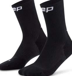 CEP Women's Run Socks Mid Cut 5.0 Black
