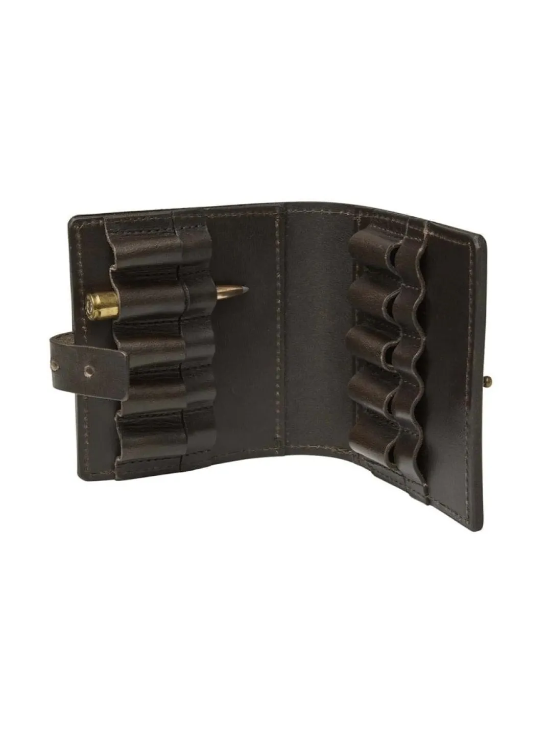 Chevalier Aim Leather Cartridge Case Leather Brown