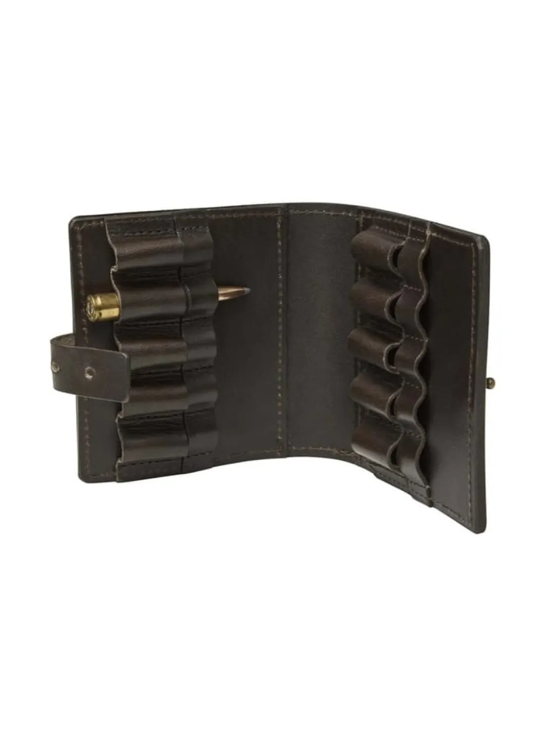 Chevalier Aim Leather Cartridge Case Leather Brown