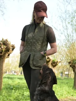 Chevalier Dunsley Quilted Vest Women Dusk