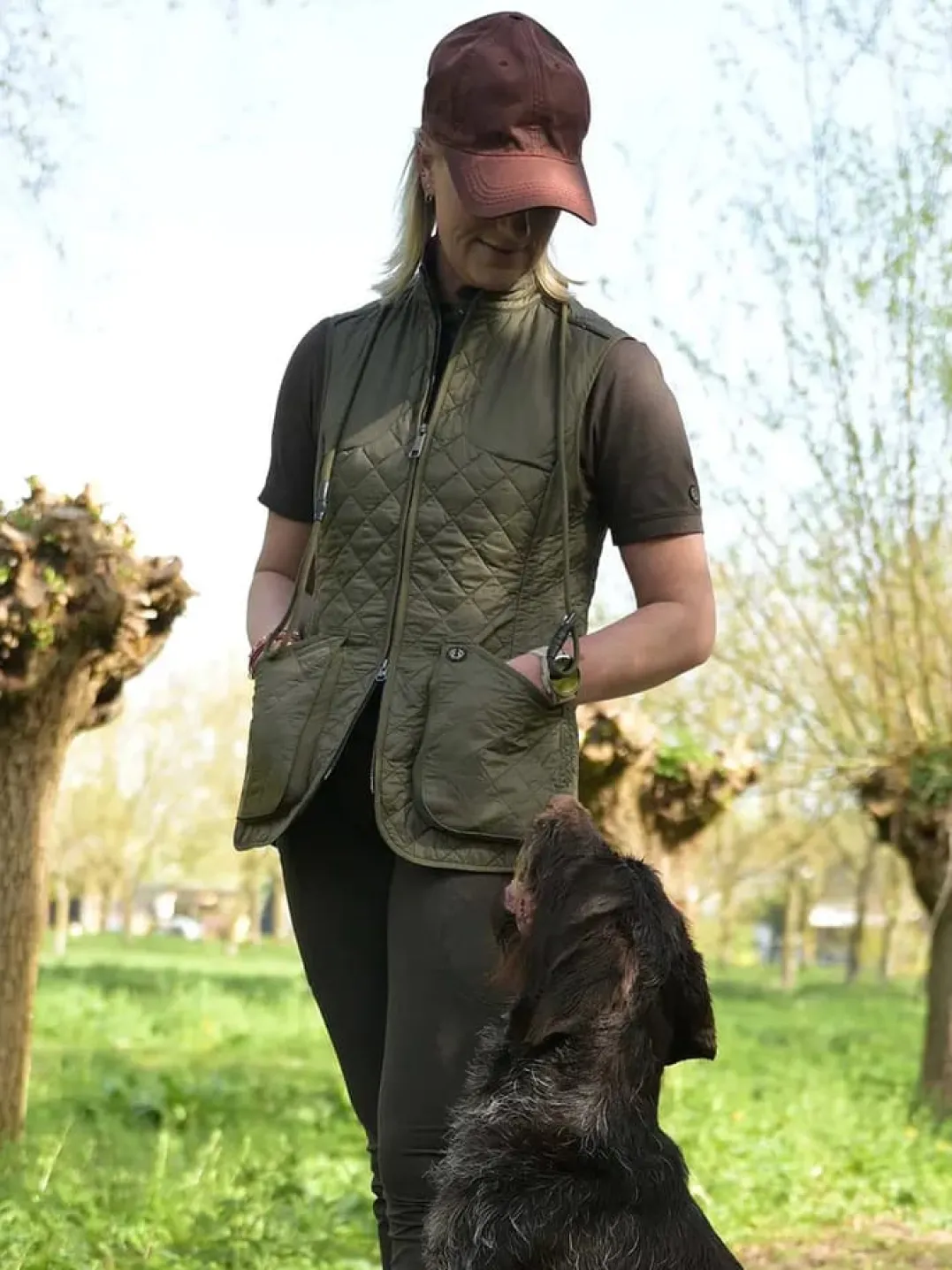 Chevalier Dunsley Quilted Vest Women Dusk
