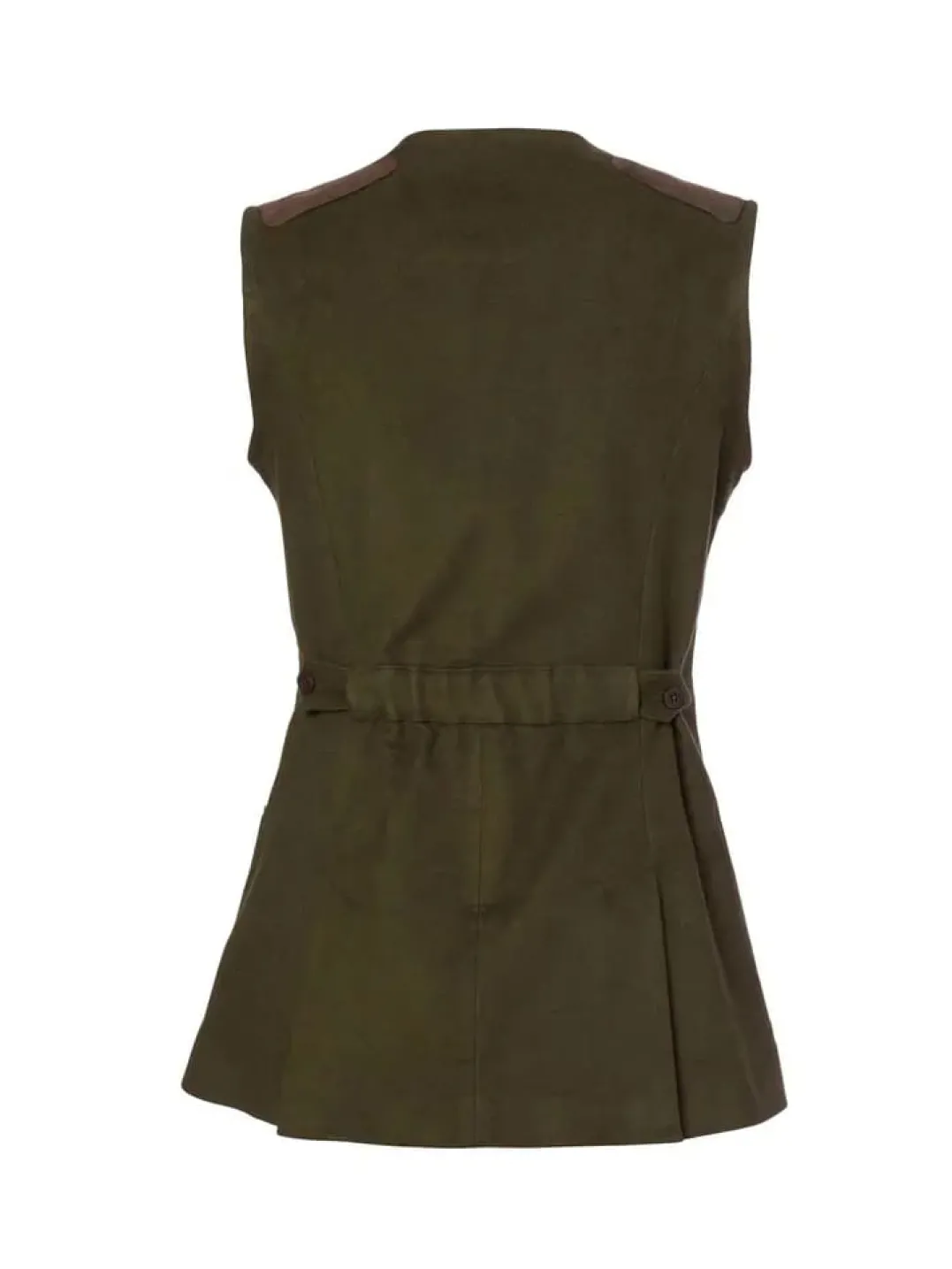 Chevalier Elemore Moleskin Shooting Vest Women Forest Green