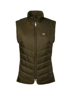 Chevalier Ember Heat Vest Women Dark Forest Green