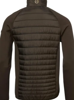 Chevalier Hunter Hybrid Jacket Men Leather Brown