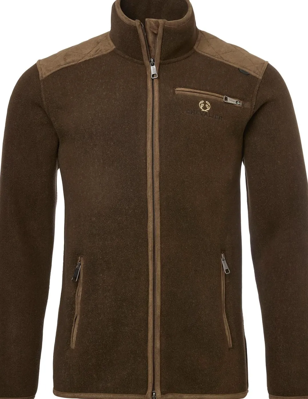 Chevalier Men's Ashwick Fleece Jacket Brown