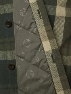 Chevalier Men's Axe Overshirt Green Checked
