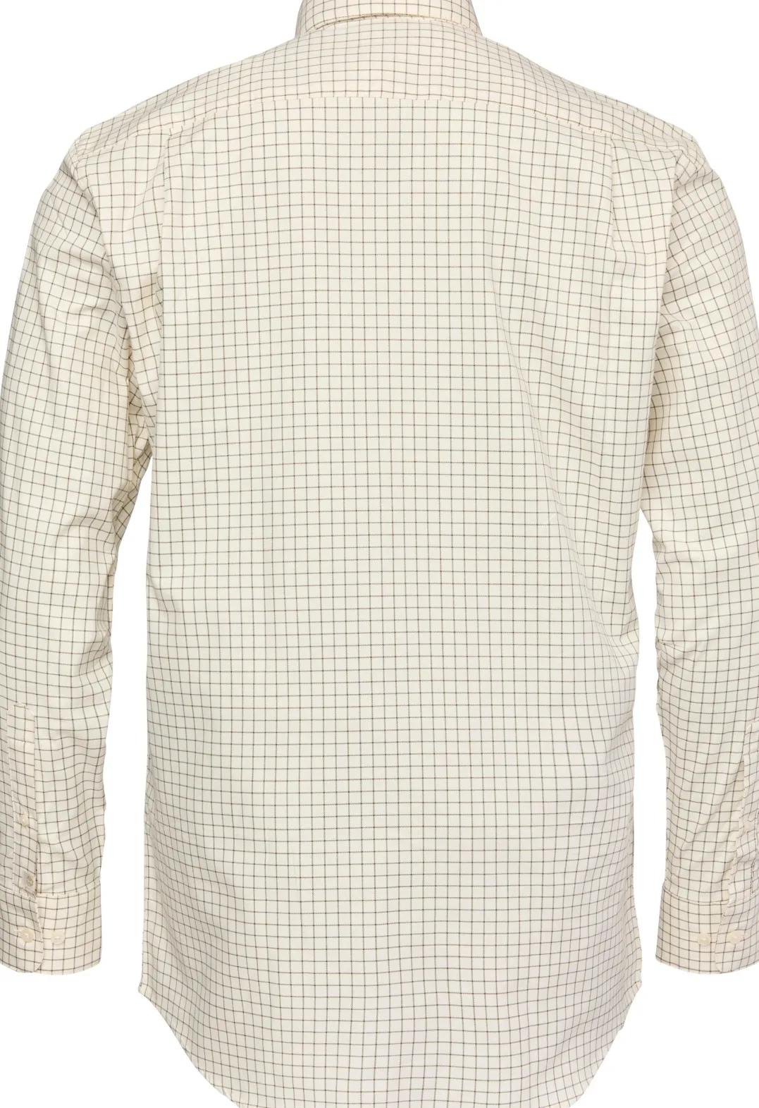 Chevalier Men's Baron Shooting Fit Stretch Shirt Highland Green Tattersall