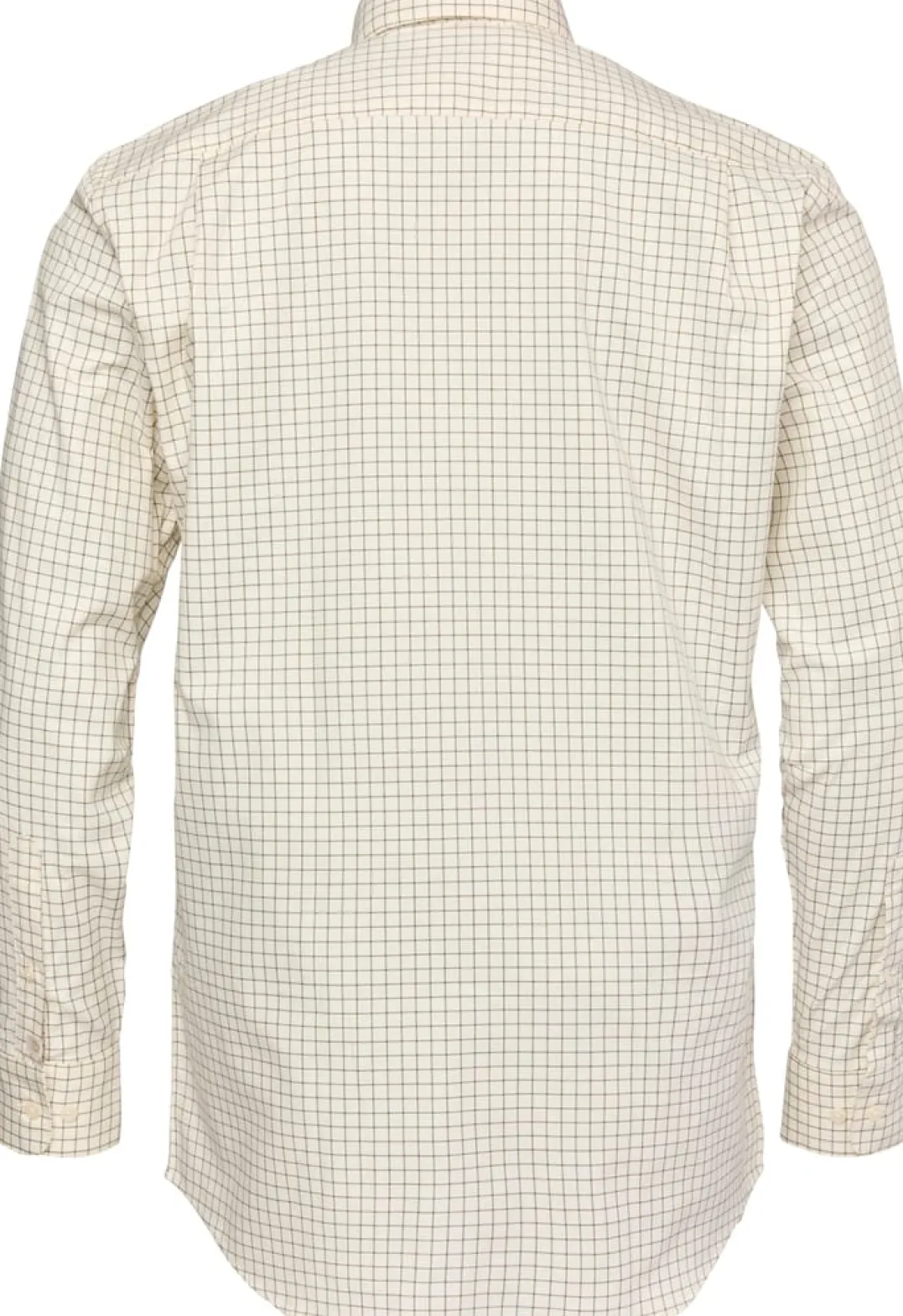 Chevalier Men's Baron Shooting Fit Stretch Shirt Highland Green Tattersall
