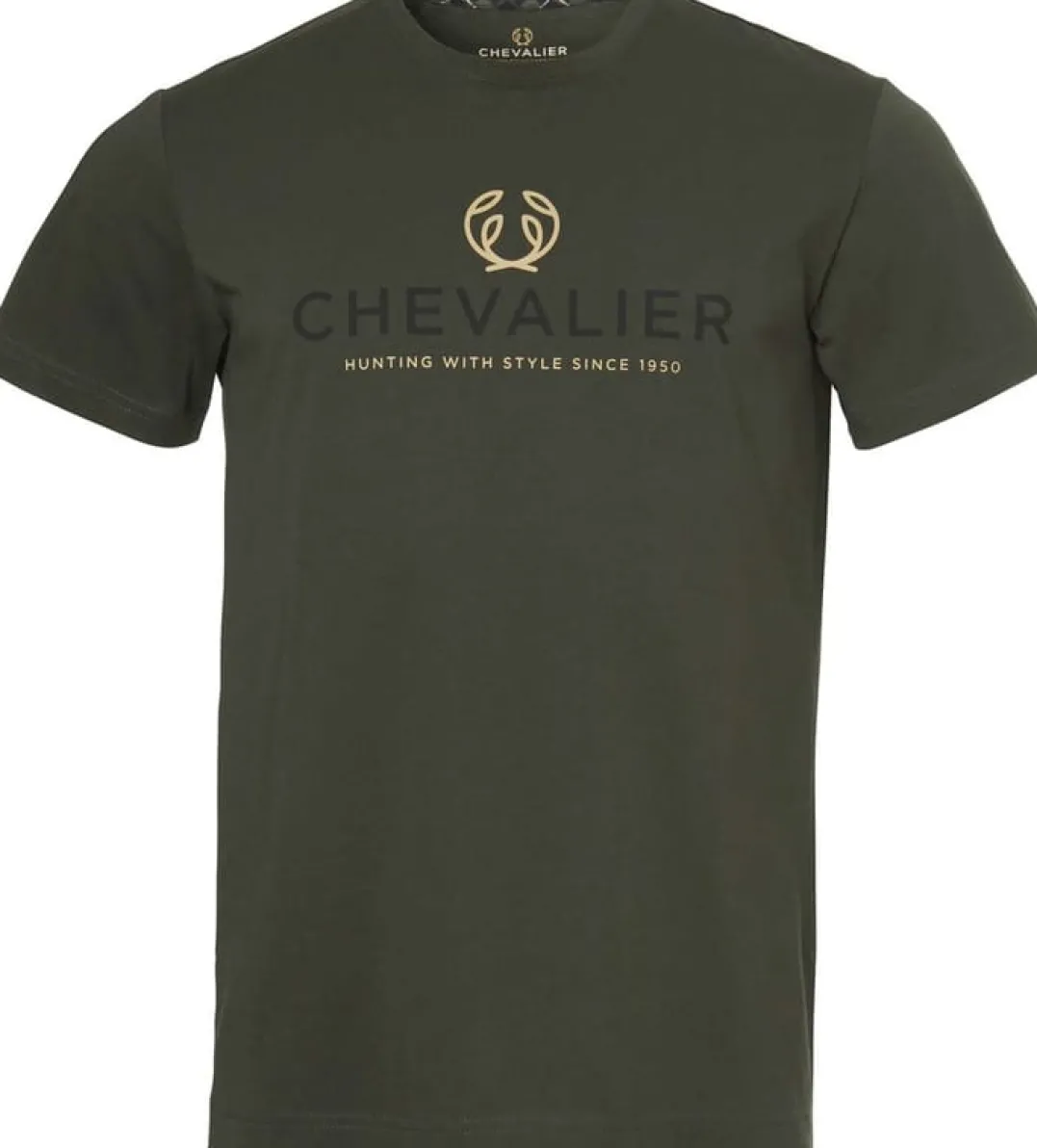 Chevalier Men's Chevalier Logo T-Shirt Dark Green