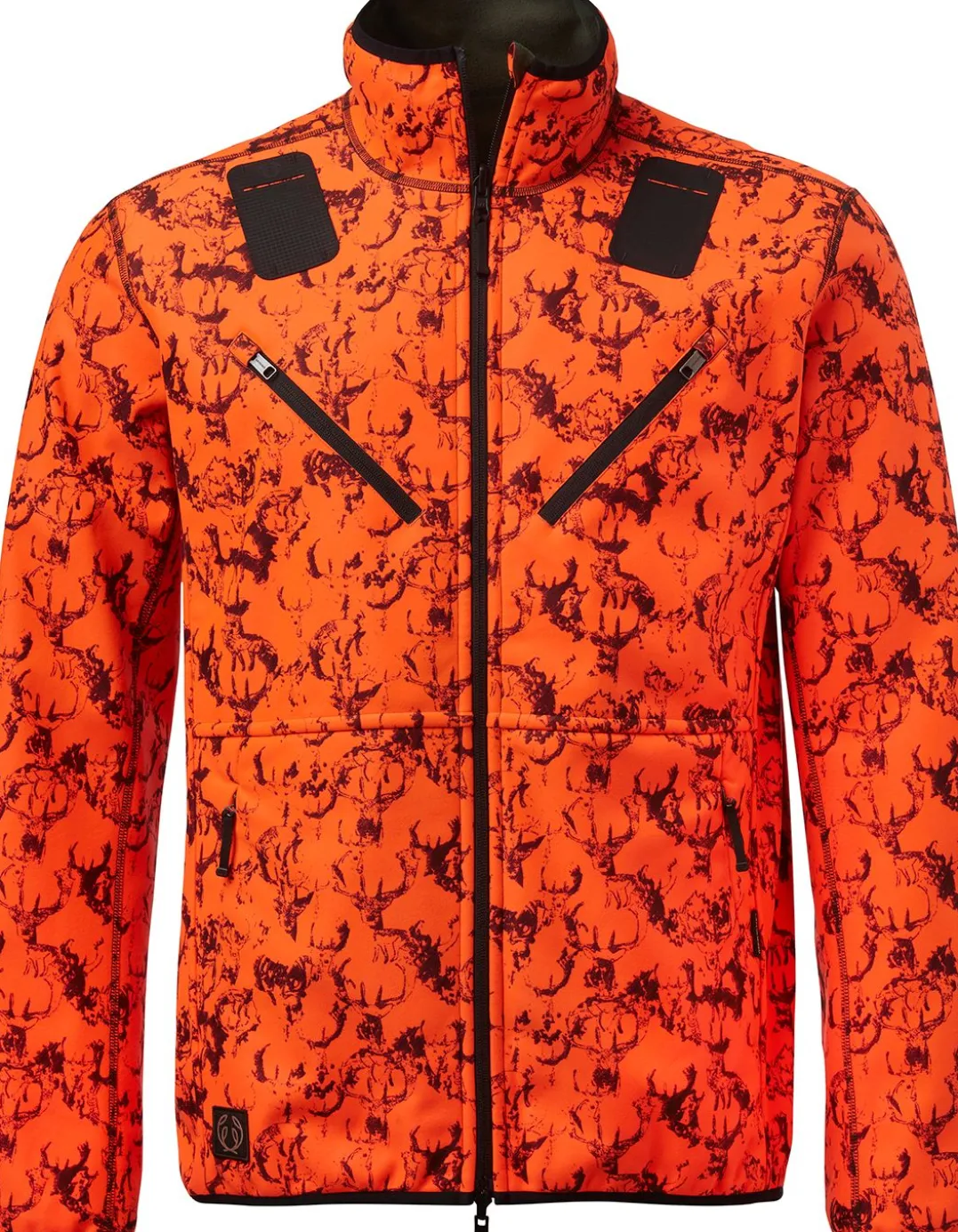 Chevalier Men's Mist Windblocker Reversible Jacket High Vis Orange Deer