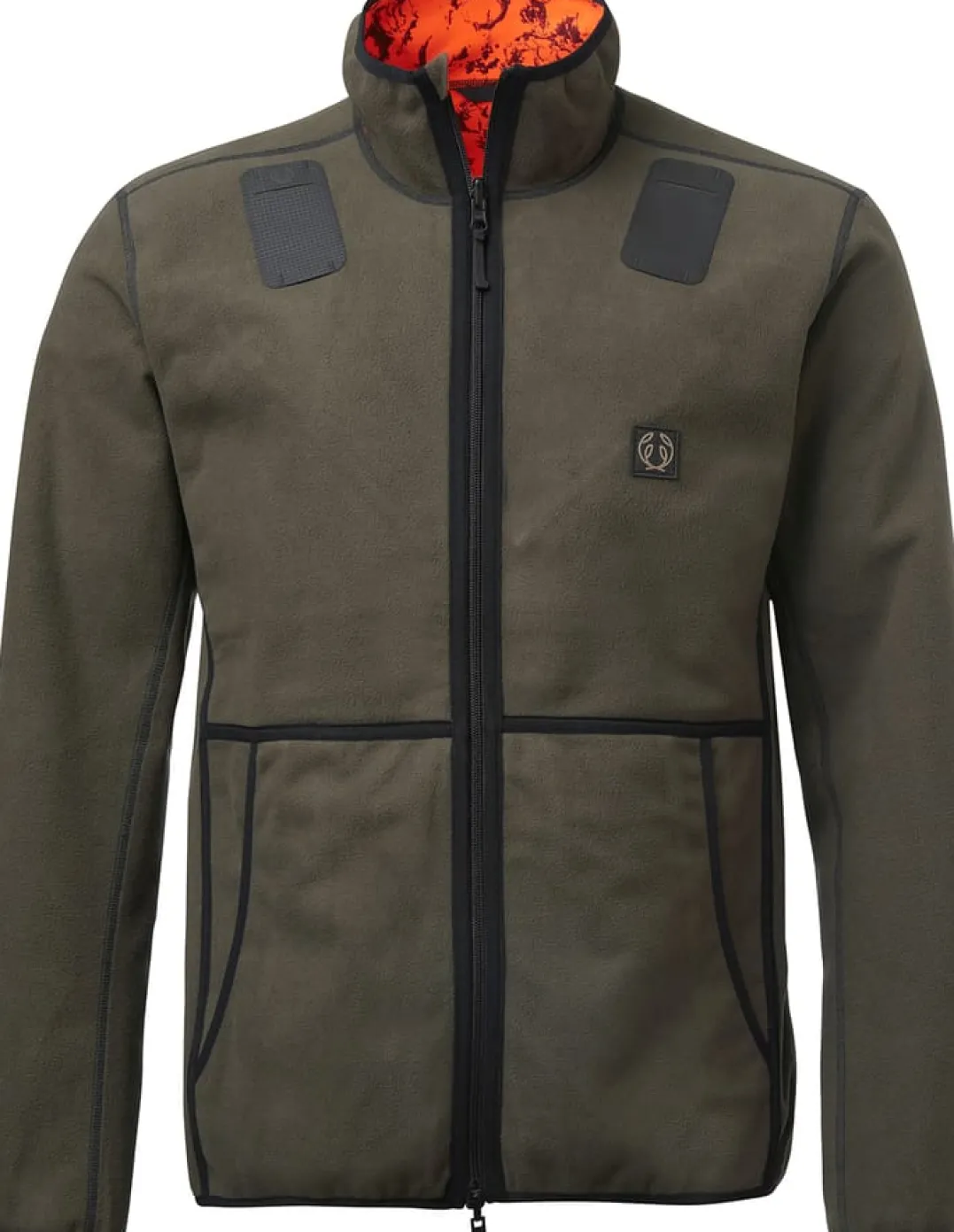 Chevalier Men's Mist Windblocker Reversible Jacket High Vis Orange Deer