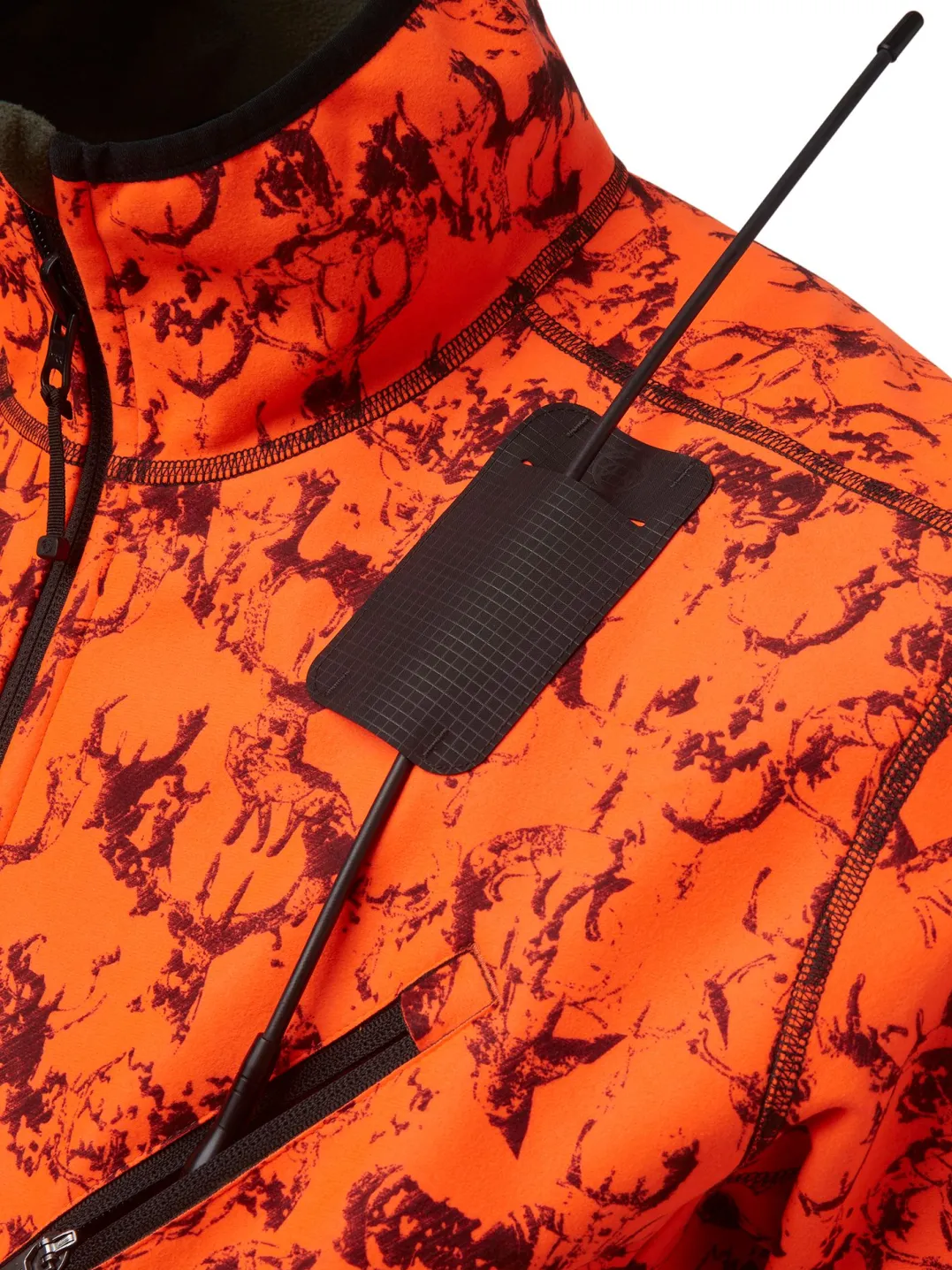 Chevalier Men's Mist Windblocker Reversible Jacket High Vis Orange Deer