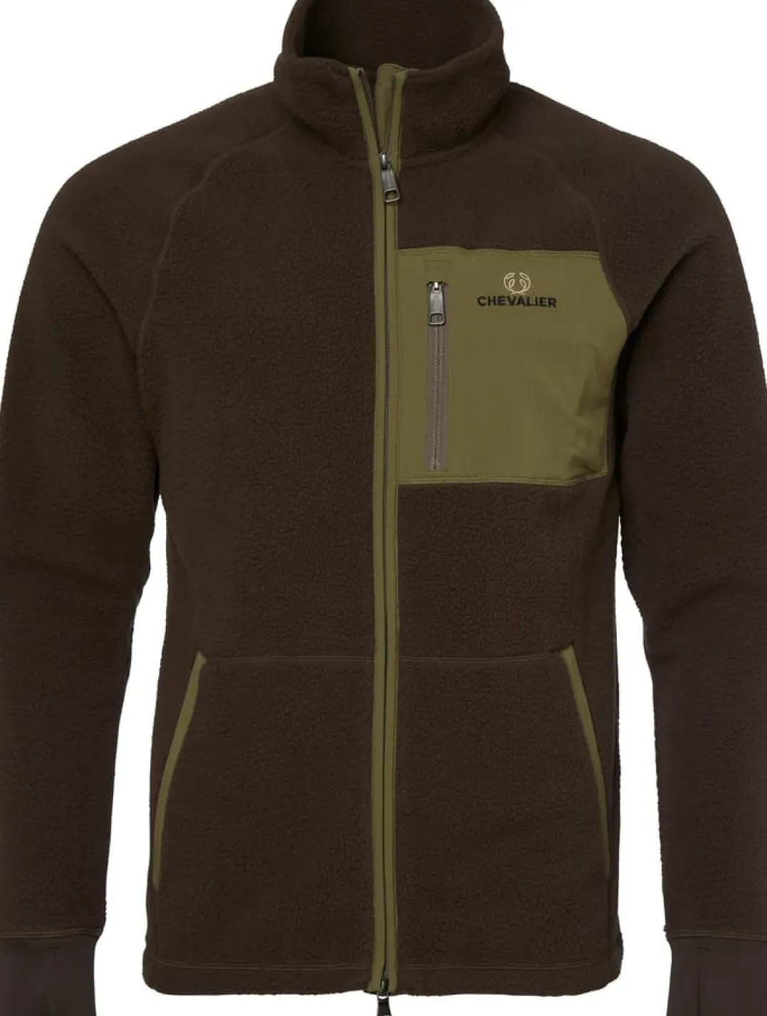 Chevalier Men's Pax Light Pile JacketLeather Brown