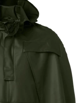 Chevalier Men's Stratus Rain Poncho Dark Green