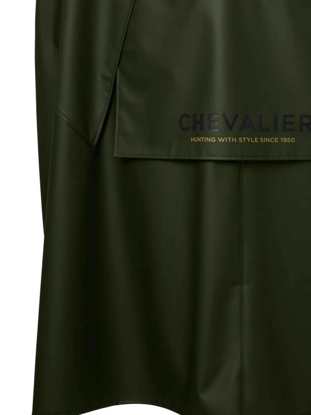 Chevalier Men's Stratus Rain Poncho Dark Green