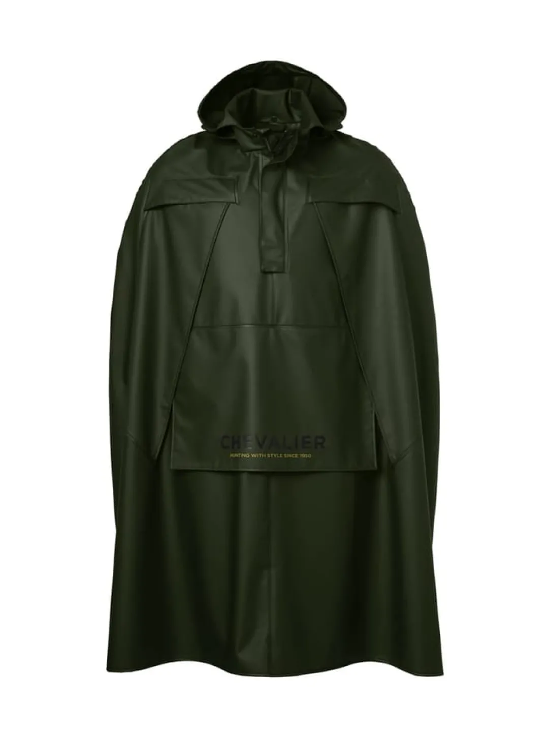 Chevalier Men's Stratus Rain Poncho Dark Green