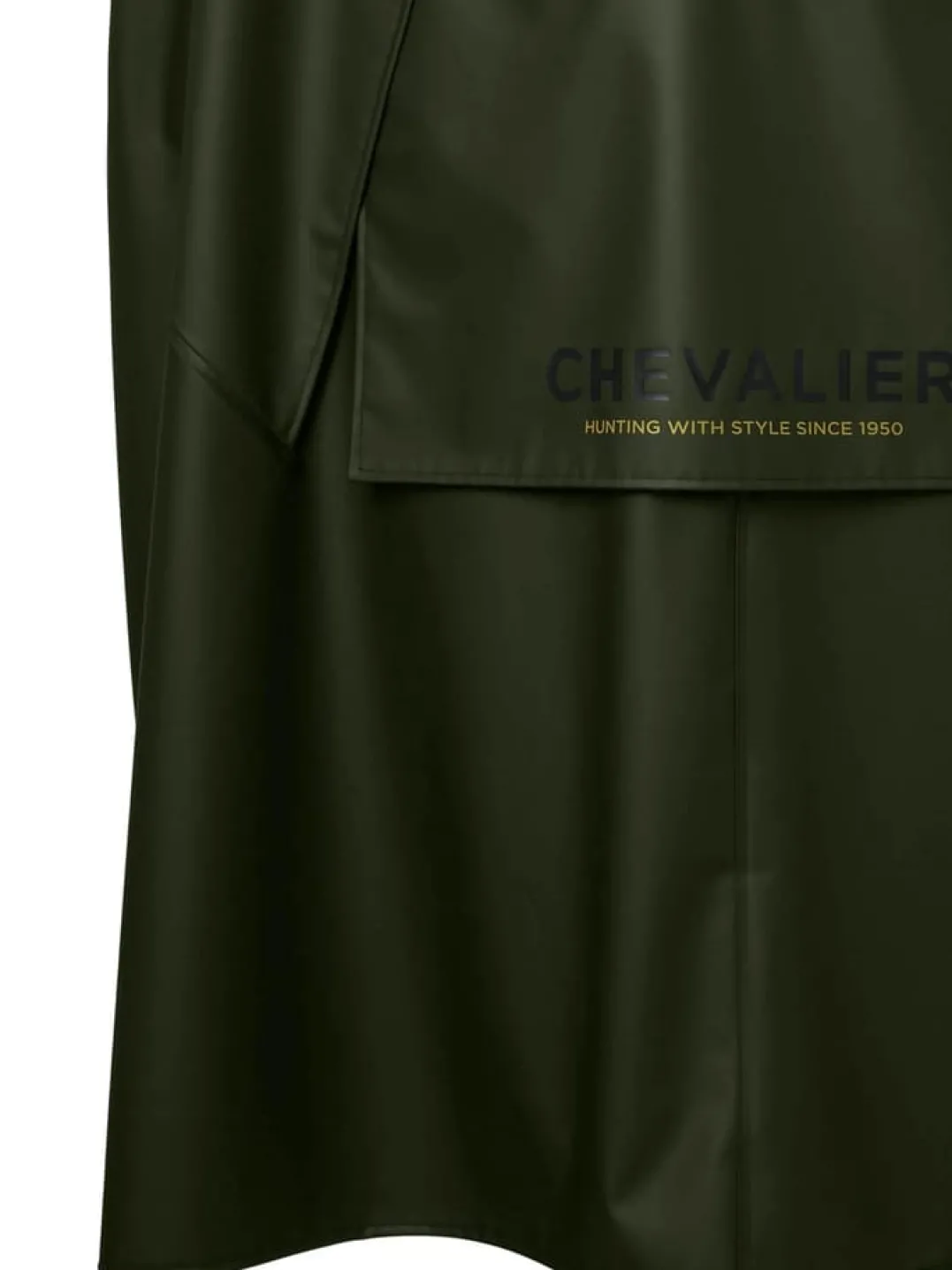 Chevalier Men's Stratus Rain Poncho Dark Green