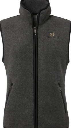 Chevalier Women's Mainstone Vest Anthracite with Black