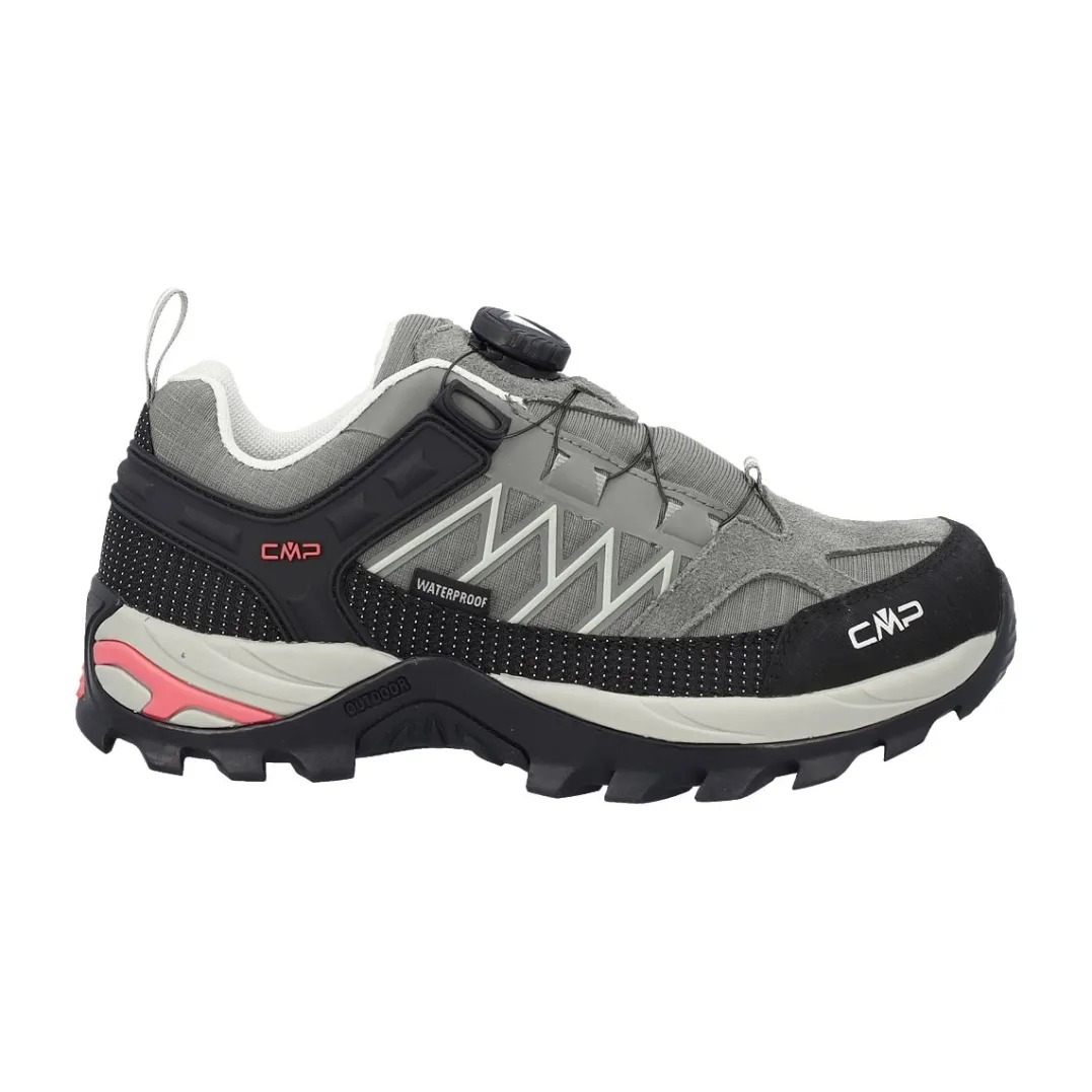 CMP Rigel Low Wmn Fitgo Trekk Shoe Wp Syn. Avocado-pistacchio-coral
