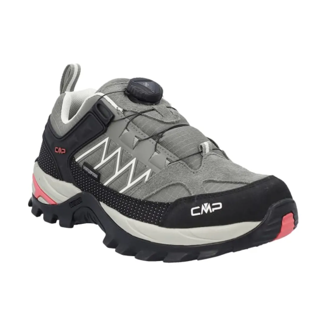 CMP Rigel Low Wmn Fitgo Trekk Shoe Wp Syn. Avocado-pistacchio-coral