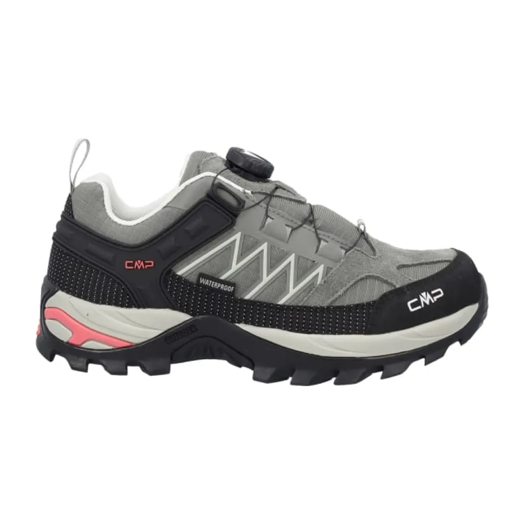 CMP Rigel Low Wmn Fitgo Trekk Shoe Wp Syn. Avocado-pistacchio-coral