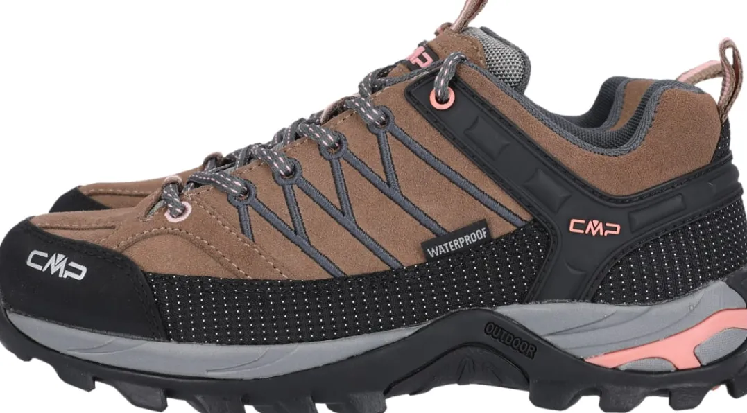 CMP Rigel Low Wmn WP Outdoor Shoe Cenere