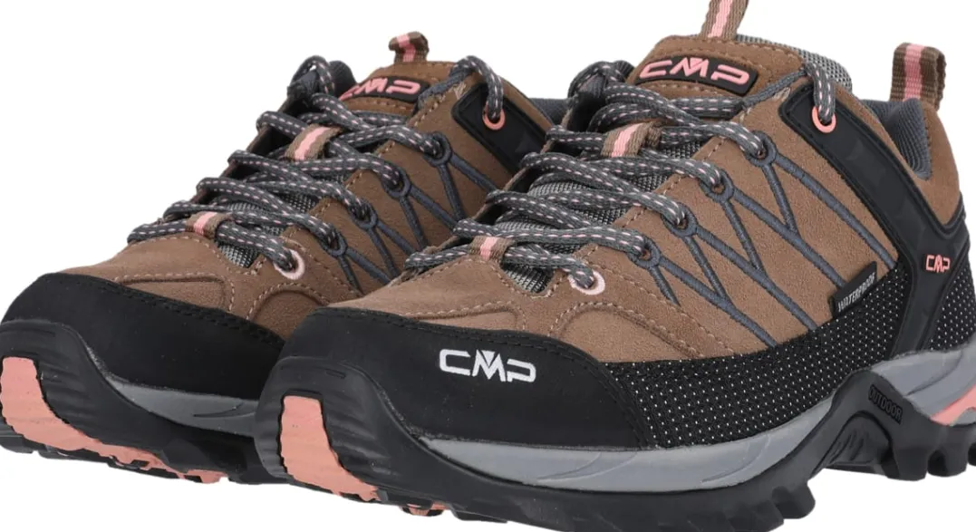 CMP Rigel Low Wmn WP Outdoor Shoe Cenere