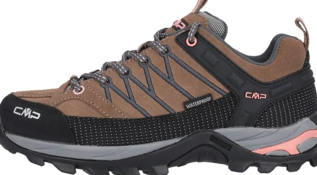 CMP Rigel Low Wmn WP Outdoor Shoe Cenere