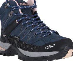 CMP Rigel Mid Women's Waterproof Asphalt-Antracite-Rose