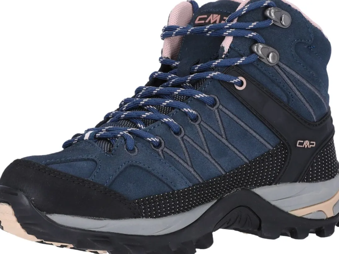 CMP Rigel Mid Women's Waterproof Asphalt-Antracite-Rose