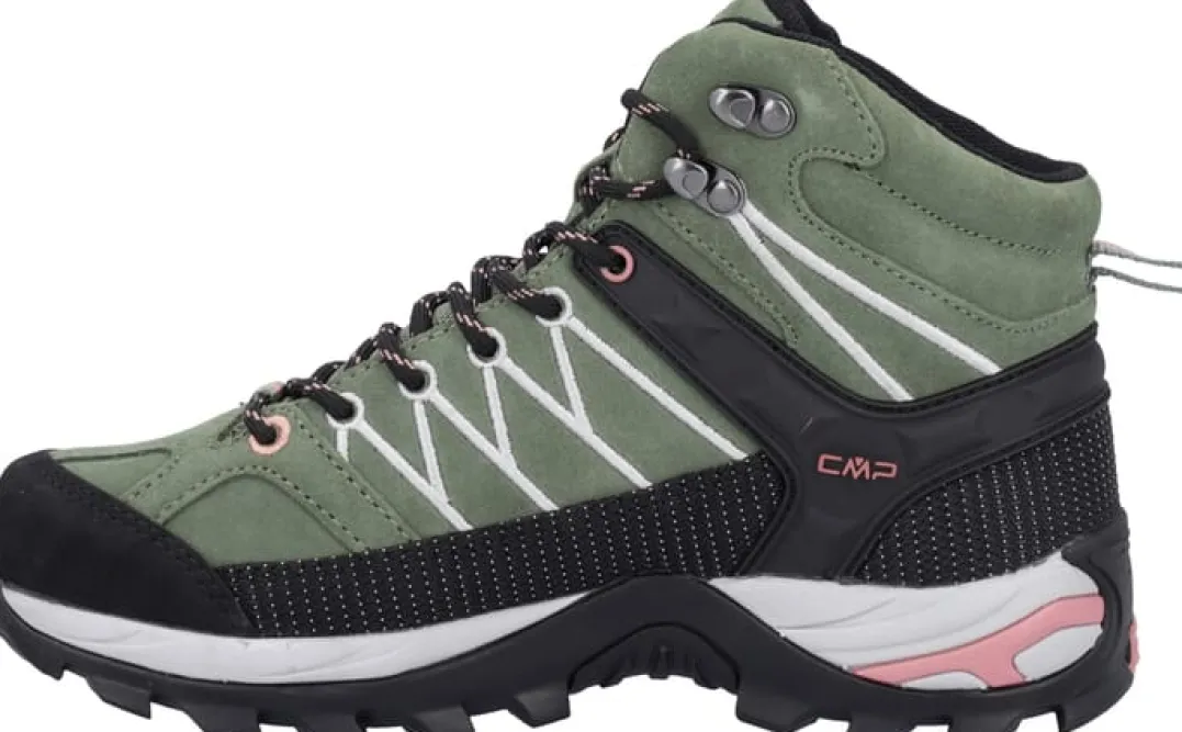 CMP Rigel Mid Women's Waterproof Salvia-Stone