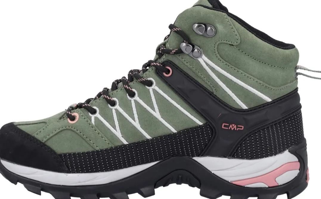 CMP Rigel Mid Women's Waterproof Salvia-Stone