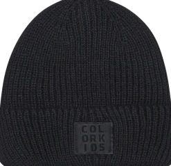 Color Kids Beanie W. Wool Phantom