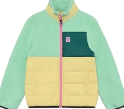 Color Kids Fleece Jacket W. Quilt Cabbage