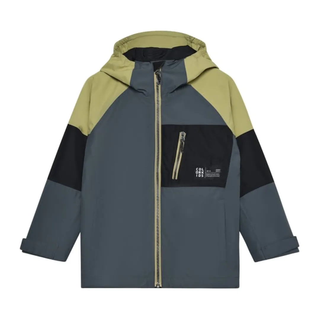 Color Kids Jr. Jacket, Colorblock Turbulence
