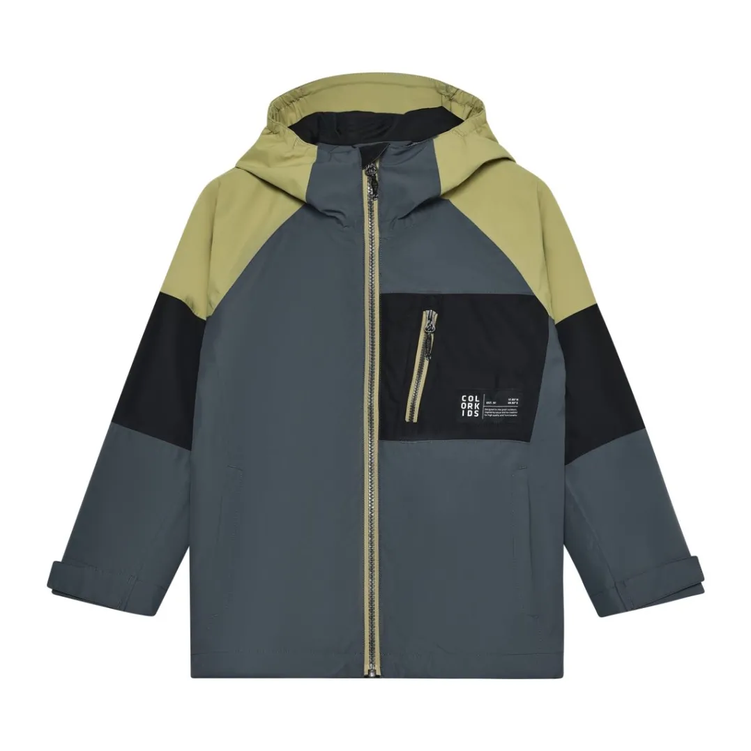 Color Kids Jr. Jacket, Colorblock Turbulence