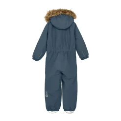 Color Kids Kids' Coverall With Fake Fur Stormy Weather