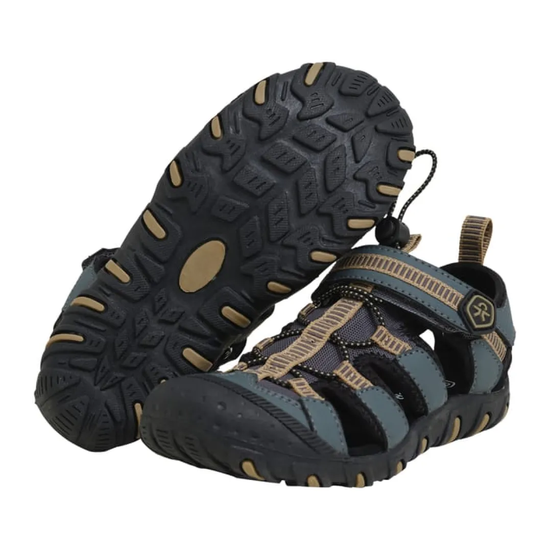 Color Kids Sandals Hiking W. Toe Cap Turbulence