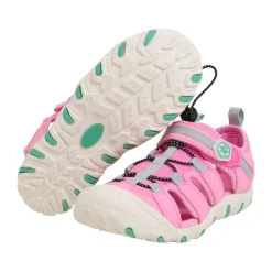 Color Kids Sandals Hiking W. Toe Cap Begonia Pink
