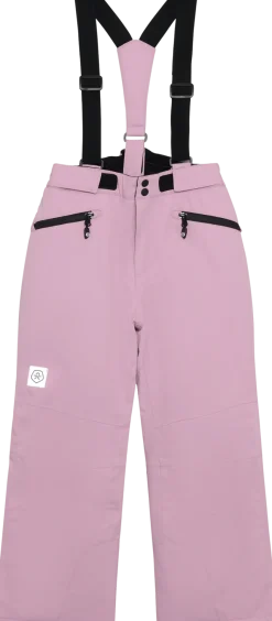 Color Kids Ski Pants W.Pockets Mauve Mist