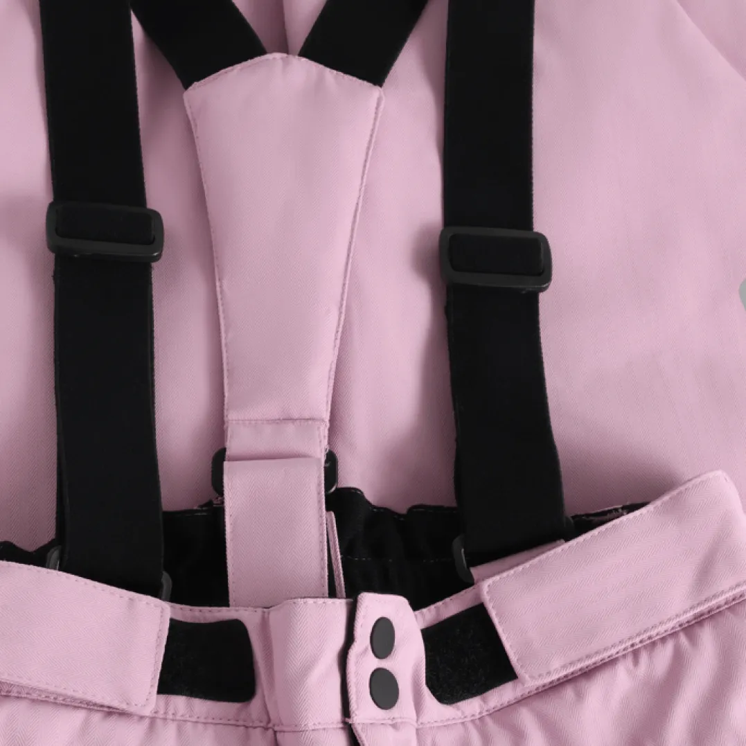 Color Kids Ski Pants W.Pockets Mauve Mist