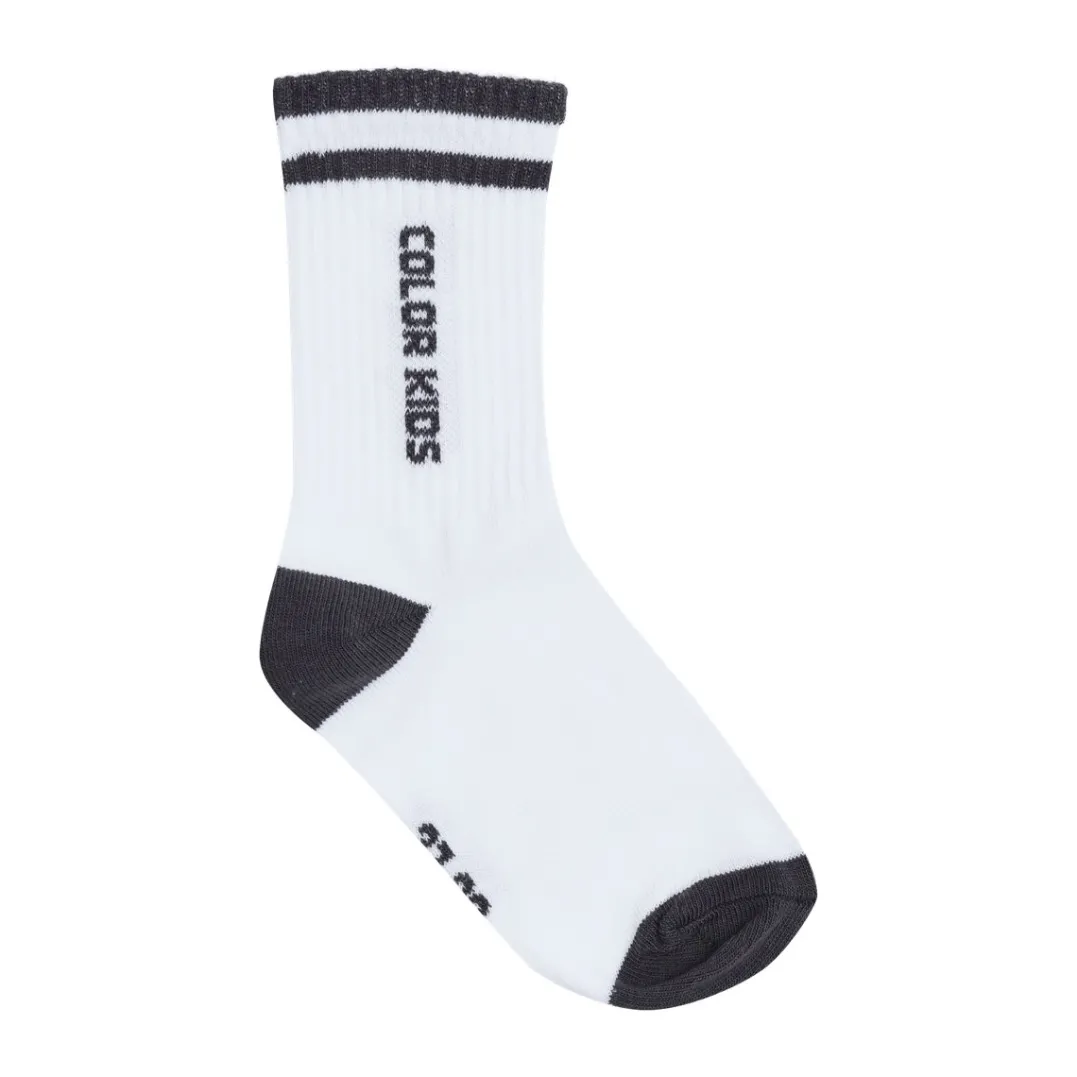 Color Kids Tennis Socks 3-Pack Cerulean
