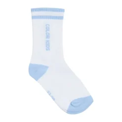 Color Kids Tennis Socks 3-Pack Cerulean