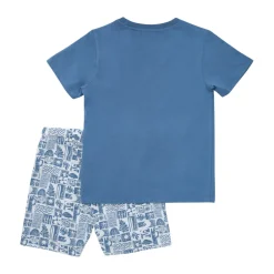 Color Kids T-Shirt & Shorts Set Coronet Blue
