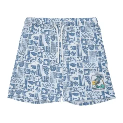 Color Kids T-Shirt & Shorts Set Coronet Blue