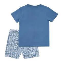 Color Kids T-Shirt & Shorts Set Coronet Blue