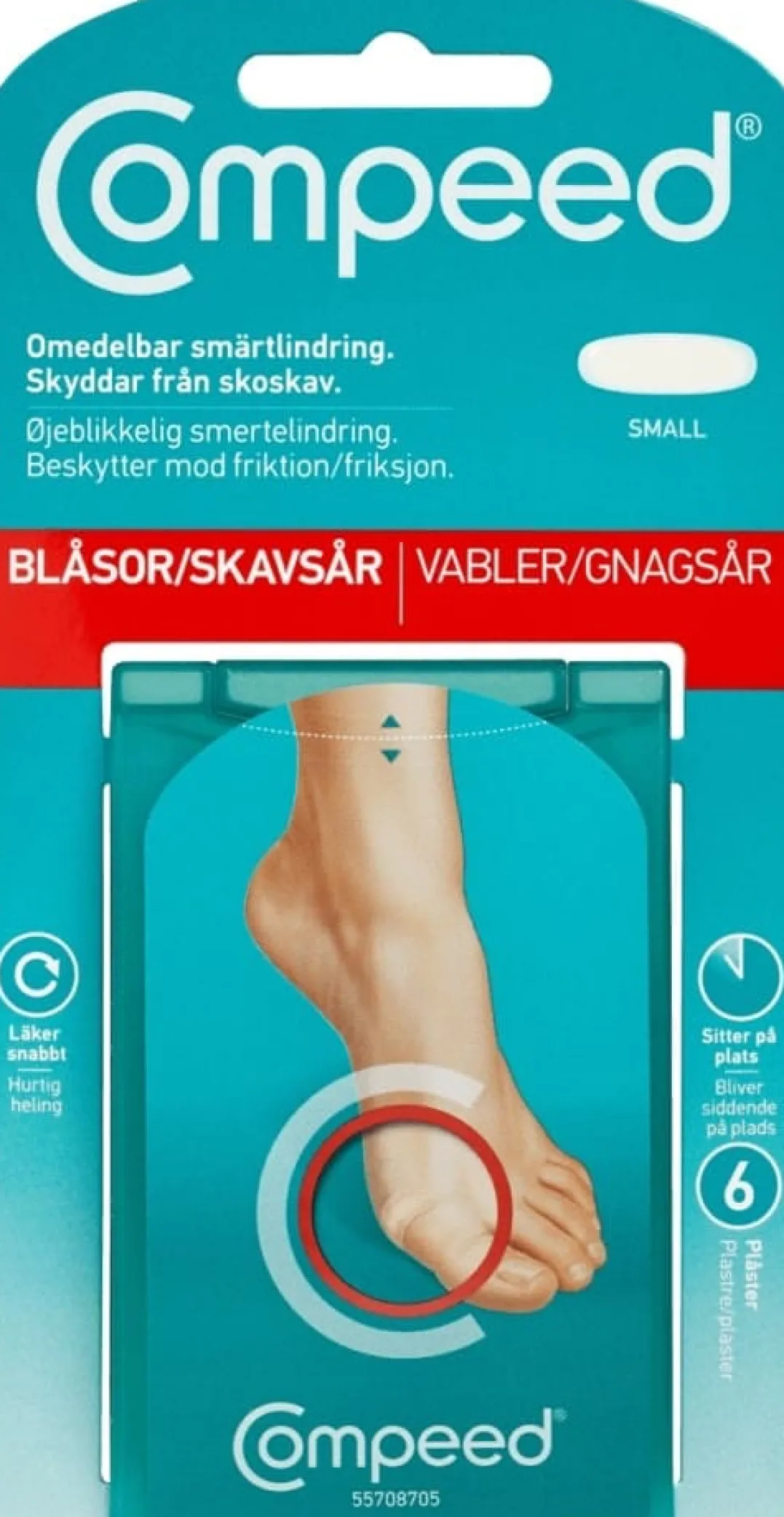 Compeed Compeed Gnagsårplaster Small NoColor