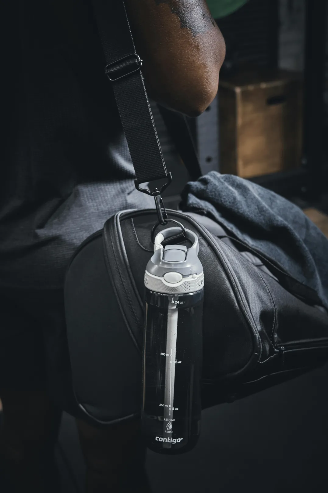 Contigo Ashland Water Bottle Smoke