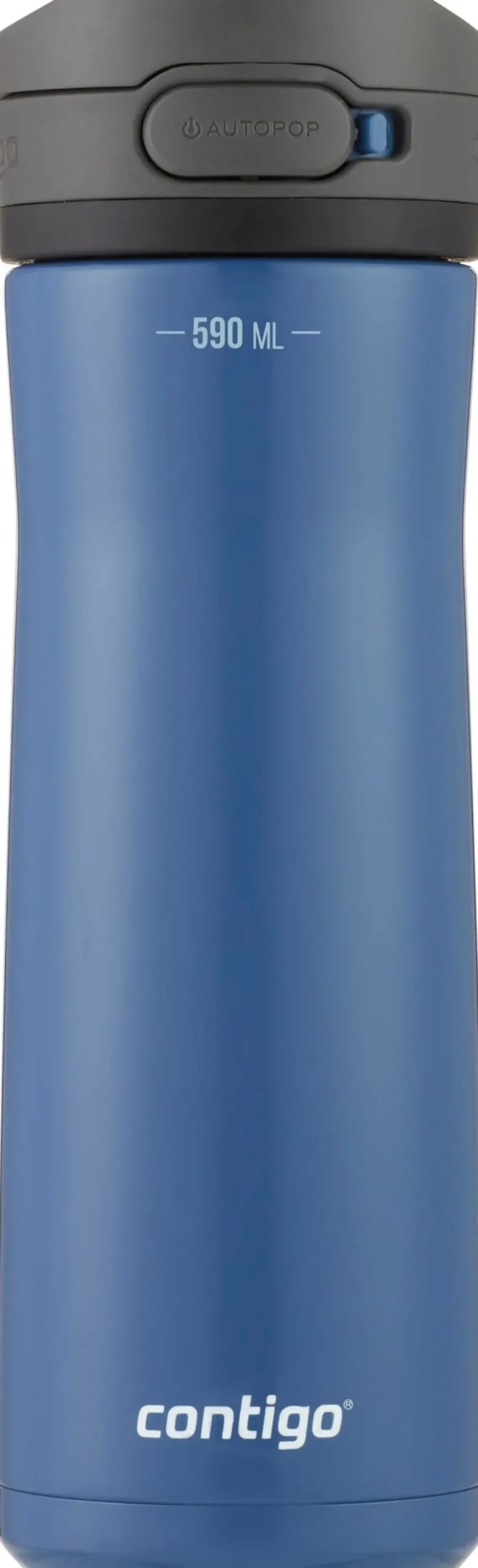 Contigo Jackson Chill Autopop Vacuum-Insulated Water Bottle 590 ml Blue Corn