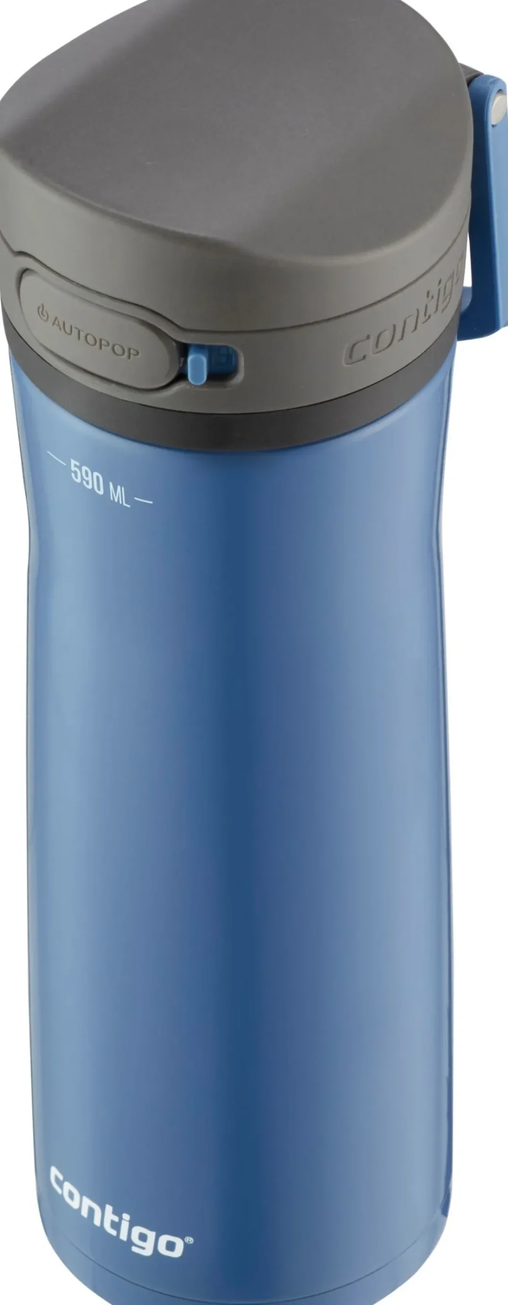 Contigo Jackson Chill Autopop Vacuum-Insulated Water Bottle 590 ml Blue Corn